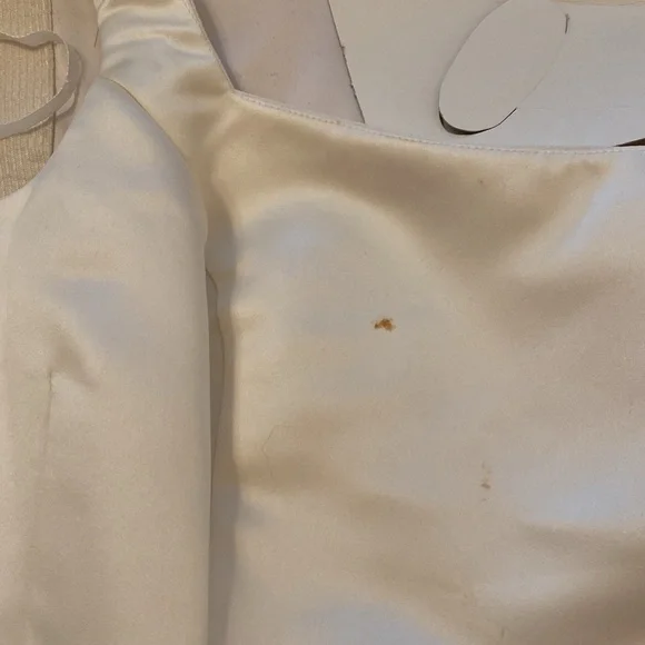 Anjolique Beaded Off-White Wedding Outfit Top - Picture 9 of 9